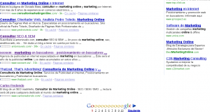 SERP de consultoria de marketing online